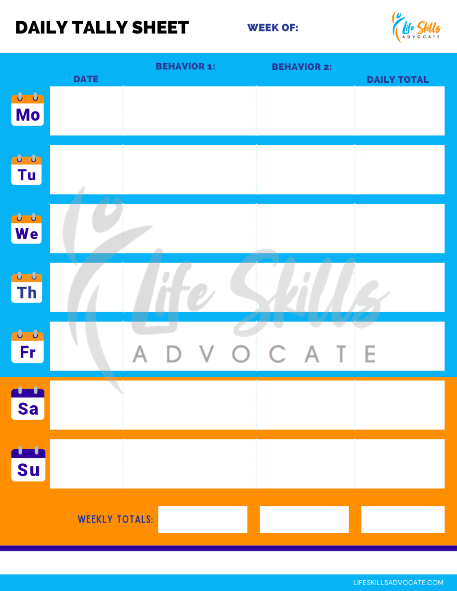 Data Collection Worksheets Thumbnail