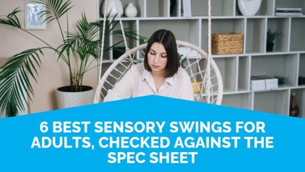 A Sensory Swing For Adults Hanging Indoors, From The Life Skills Advocate Guide To 6 Swings Checked Against The Spec Sheet.