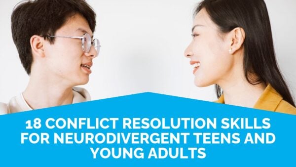 Two Young Adults Working Through A Disagreement Using Conflict Resolution Skills